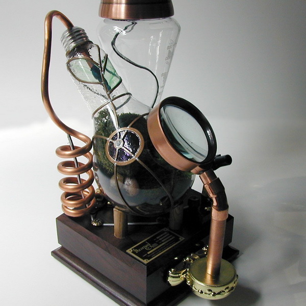 steampunk terrarium