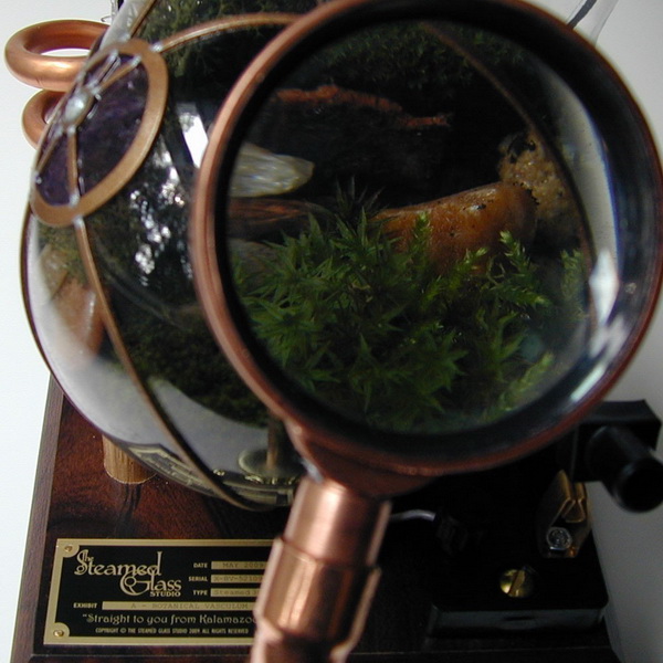 steampunk terrarium